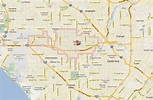 Garden Grove California Map