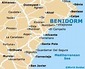 Benidorm Maps and Orientation: Benidorm, Costa Blanca, Spain