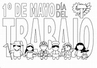 Dibujos del Día del Trabajador ~ Dibujos para Niños
