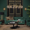 8 Inspirations of Art Deco Lounges to Put in Living Room - Flawssy