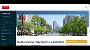 Boston University Online Education - YouTube