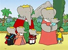 This is a picture of Babar and his family all in their royal clothes ...