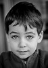 Black and White Boy Portrait Stock Image - Image of eyes, closeup: 93113251
