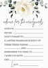 Advice For The Newlyweds Printable | Bridal Shower 101