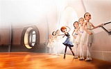 Ballerina 4K - This HD wallpaper is based on Leap! N/A. It released on N/A and starring Elle ...