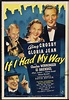 an old movie poster for the film if i had my way, starring actors from ...