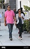 Amerie and Lenny Nicholson out shopping in Beverly Hills Los Angeles ...