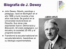 LEGADO PEDAGÓGICO DEL SIGLO XX: JOHN DEWEY