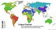 'Lingua Francas' - Seven Languages Which Cumulatively Enjoy Official ...