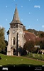 St. Nikolaus, Pfarrkirche von Hampshire Dorf Wickham, Wickham ...