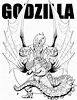 Godzilla Free Coloring Pages - Godzilla Coloring Pages - Páginas para ...