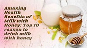 Amazing Health Benefits of milk with honey - Learn-e5