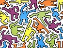 The Keith Haring exhibition in Milan