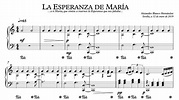 🎹 La Esperanza de María | versión para piano Accordi - Chordify