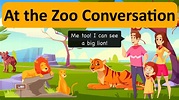 At the Zoo 🦁 English Conversation | Learn with Examples - YouTube