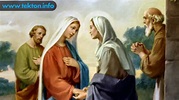 Santo del día 31 de Mayo: La Visitación de la Virgen María - YouTube