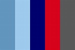 red blue Color Palette