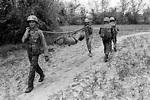 Vietnam War 1972 - ARMY | South Vietnamese soldiers carry th… | Flickr