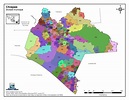 Mapa para imprimir de Chiapas Mapa en color de los municipios de ...