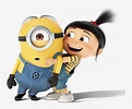 Share This Image - Despicable Me Agnes And Minion - 738x600 PNG ...