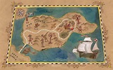Treasure Seekers Holiday, Oak Island Treasure Map