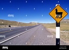 Peru, a road sign Stock Photo: 6796192 - Alamy