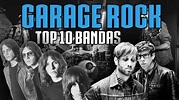 GARAGE ROCK - TOP 10 BANDAS - YouTube