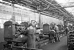 Assembly line at Stalingrad Tractor Plant, 1937. Photo courtesy RIA ...