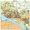 Alton Illinois Street Map 1701114