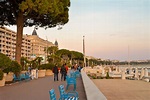 Promenade de la Croisette in Cannes - Weltberühmte Attraktion
