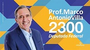 2300 Marco Antônio Villa Candidato a Dep. Federal de São Paulo - YouTube