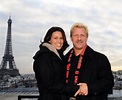 WWE Hall of Fame legend Jeff Jarrett with his wife Karen Angle Jarrett ...