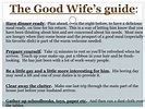 PPT - The Good Wife’s guide : PowerPoint Presentation, free download ...