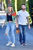 Adam Levine and His Wife Behati Prinsloo Looks Happy In Love in Beverly ...