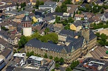 Luftaufnahme Remscheid - Gebäude der Stadtverwaltung - Rathaus und der ...