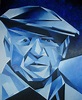 Pablo Picasso The Blue Period Painting by Taiche Acrylic Art
