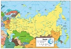 Mapas Imprimidos de Rusia con Posibilidad de Descargar