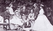 The children of Queen Victoria and Prince Albert. 1865. The children ...