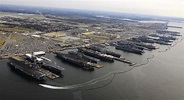 DAN visita a Base Naval de Norfolk, a maior base naval da US Navy na ...