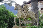 Statue of Meinhard, Count of Gorizia-Tyrol | Merano | Pictures | Italy ...