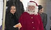 Winter in May! Christina Milian is seen filming Meet Me Next Christmas ...
