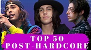 Top 50 Post-Hardcore Songs (YouTube + Spotify). Best Post-Hardcore ...