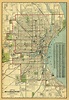 Milwaukee Map Old Map of Milwaukee Print Fine Reproduction - Etsy ...