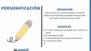 60 ejemplos de PERSONIFICACIÓN - figura literaria