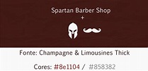 LOGOTIPO Spartan Barber Shop on Behance