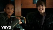 Justin Bieber and The Karate Kid, Jaden Smith, Performing Never Say ...