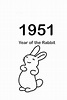 1951: Year of the Rabbit: Books, Gold Standard: 9781709490507: Books ...