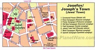 Josefov Quarter Prague Map | Jewish Quarter of Prague, Prague Josefov ...