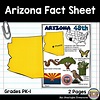 Arizona Facts, State Of Arizona, Elementary Grades, Primary Grades ...