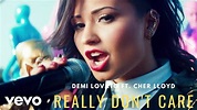 Demi Lovato - Really Don't Care ft Cher Lloyd ( Lyrics Video ) - YouTube
